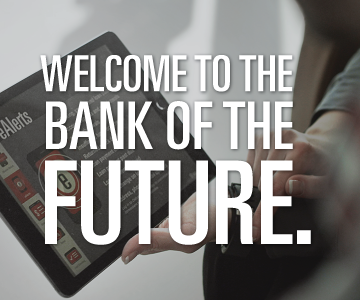 Welcome to the bank of the future.